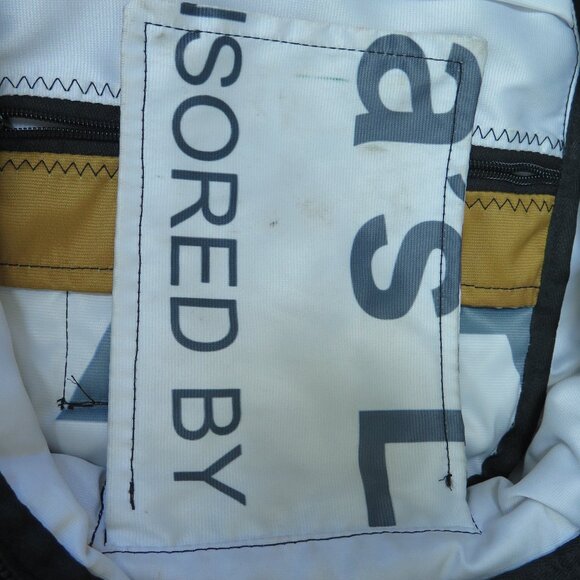 Sealand Small Recycled Buddy Backpack Blue and Sage - Picture 8 of 16